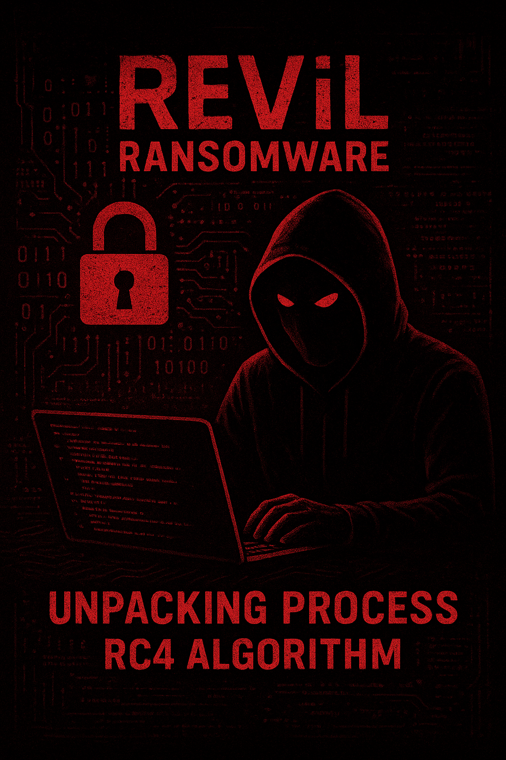 REvil logo IA generated